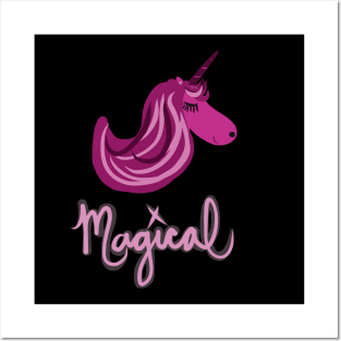 Magical Unicorn Posters and Art